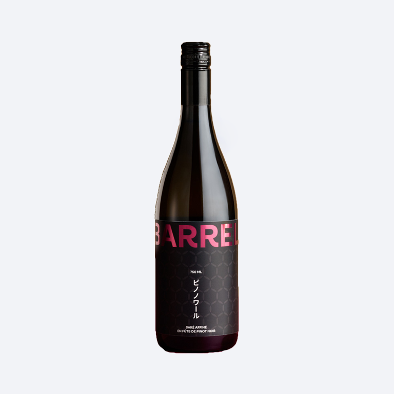 webWAKAZE Barrel Sake Red Wine　ピノノワール